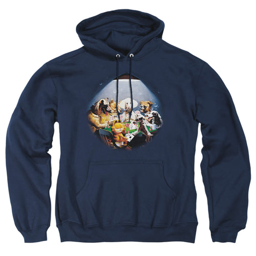 Garfield Playing With The Big Dogs Pullover Hoodie
