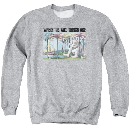 Where the Wild Things Are Cover Art Crewneck Sweatshirt