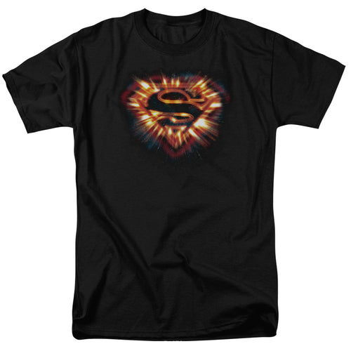 Superman Space Burst Shield T-Shirt