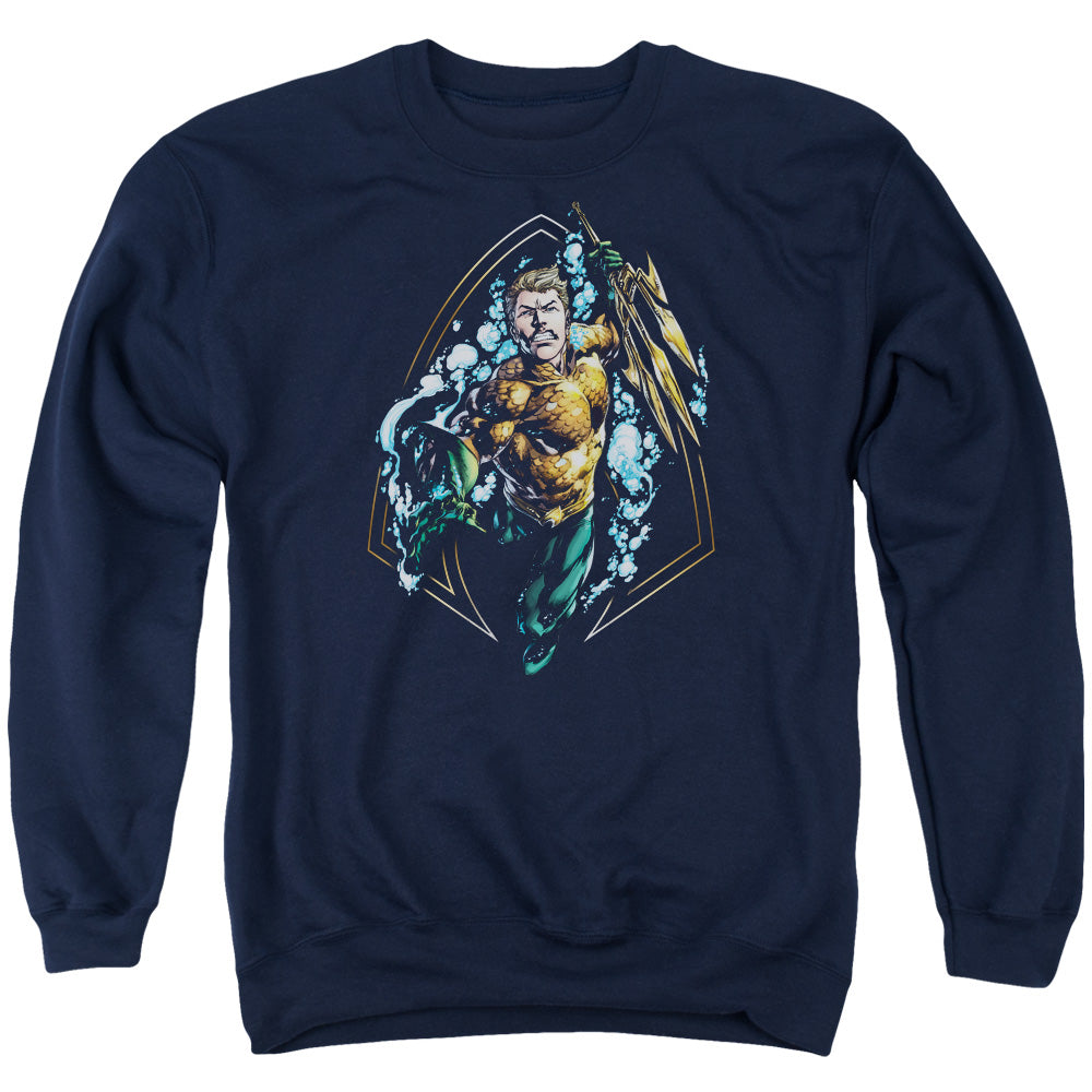 Justice League Thrashing Crewneck Sweatshirt