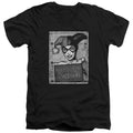 Batman Harley Inmate V-Neck T-Shirt