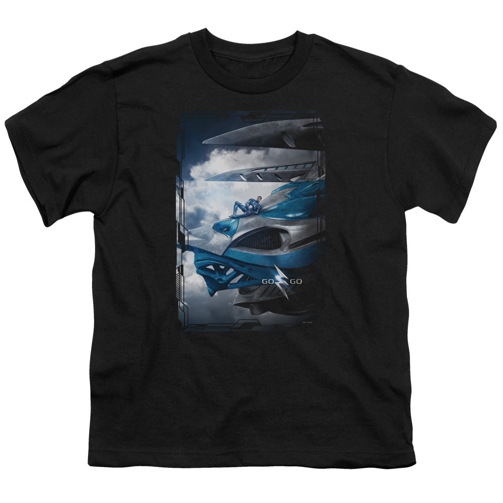 Mighty Morphin Power Rangers: The Movie Blue Zord Poster Youth/Toddler T-Shirt