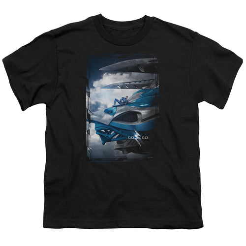 Mighty Morphin Power Rangers: The Movie Blue Zord Poster Youth/Toddler T-Shirt