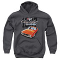 Chevy Classic Camaro Orange Youth Hoodie