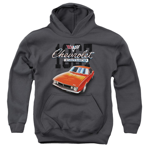 Chevy Classic Camaro Orange Youth Hoodie