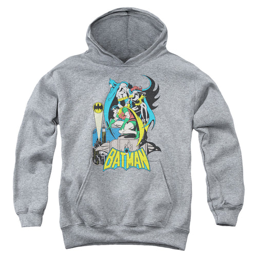 Batman Heroic Trio Youth Hoodie