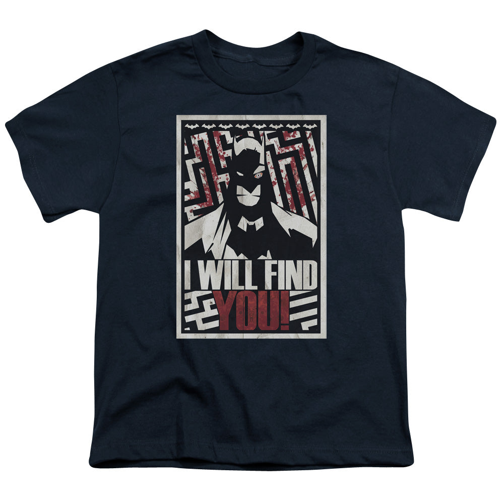 Batman I Will Fnd You Youth/Toddler T-Shirt