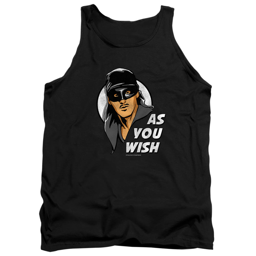 The Princess Bride As You Wish Black Tank Top