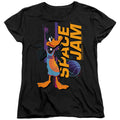 Space Jam Daffy Standing Womens T-Shirt