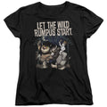 Where the Wild Things Are Let the Wild Rumpus Start Womens T-Shirt