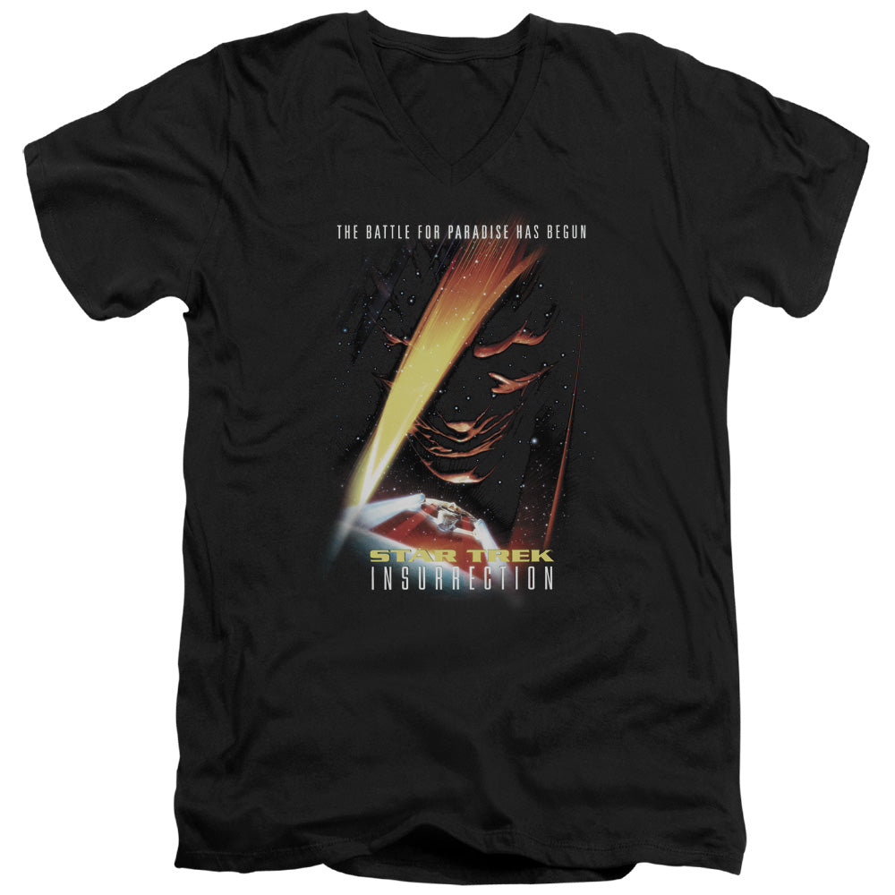 Star Trek Insurrection Poster V-Neck T-Shirt