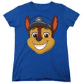 Paw Patrol Chase Grin Womens T-Shirt