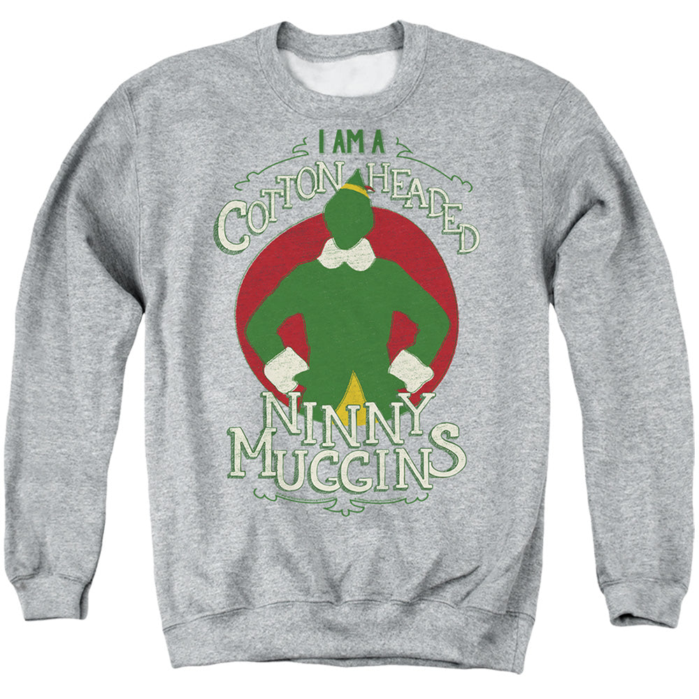 Elf Cotton Headed Crewneck Sweatshirt