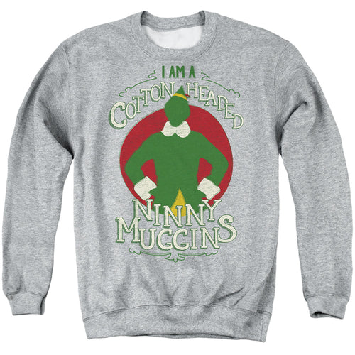 Elf Cotton Headed Crewneck Sweatshirt