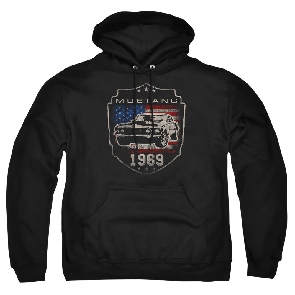 Ford Mustang 1969 Flag Pullover Hoodie