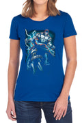 Batman Evil Rising Womens T-Shirt