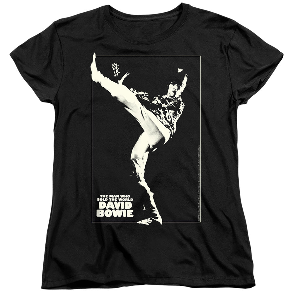David Bowie The Man Cover Womens T-Shirt