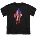 Superman Flag Silhouette Youth/Toddler T-Shirt