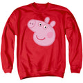 Peppa Pig Face Crewneck Sweatshirt