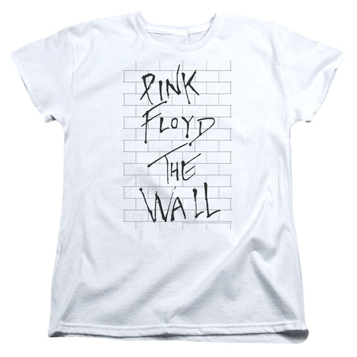 Roger Waters The Wall White Womens T-Shirt