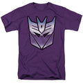 Transformers Vintage Decepticon Logo Purple T-Shirt