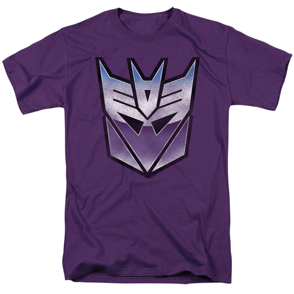 Transformers Vintage Decepticon Logo Purple T-Shirt
