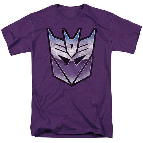 Transformers Vintage Decepticon Logo Purple T-Shirt