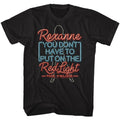 Neon Roxanne The Police t-shirt in black