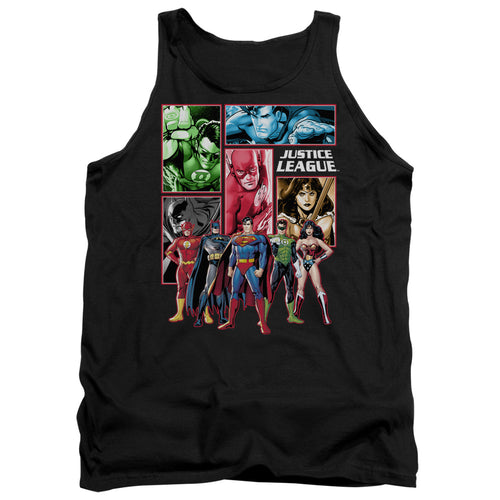 Justice League Justice League Panels Tank Top
