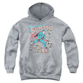 Superman Mad at Rocks Youth Hoodie