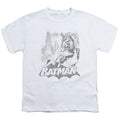 Batman Bat Sketch Youth/Toddler T-Shirt
