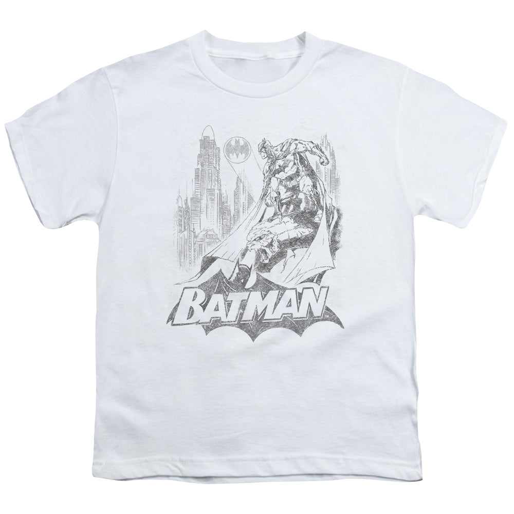 Batman Bat Sketch Youth/Toddler T-Shirt