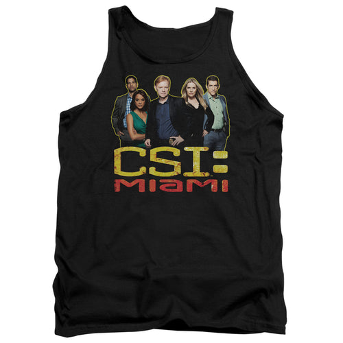 CSI: Miami The Cast In Black Tank Top
