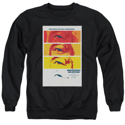 Star Trek Unnatural Selection Black Crewneck Sweatshirt