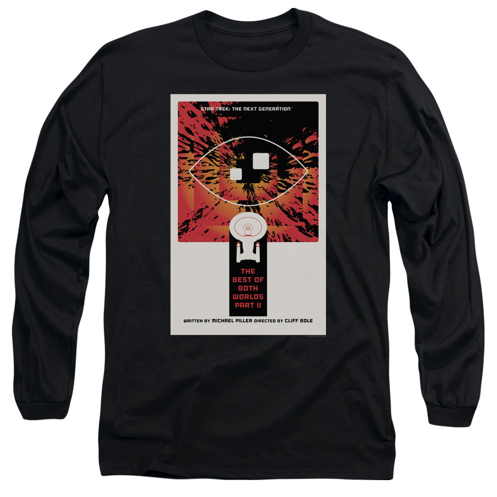 Star Trek The Best of Both Worlds Part II Black Long Sleeve T-Shirt