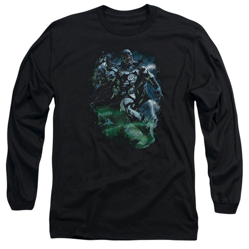 Green Lantern Black Lantern Batman Long Sleeve T-Shirt