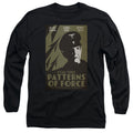 Star Trek Juan Ortiz Patterns of Force Black Long Sleeve T-Shirt