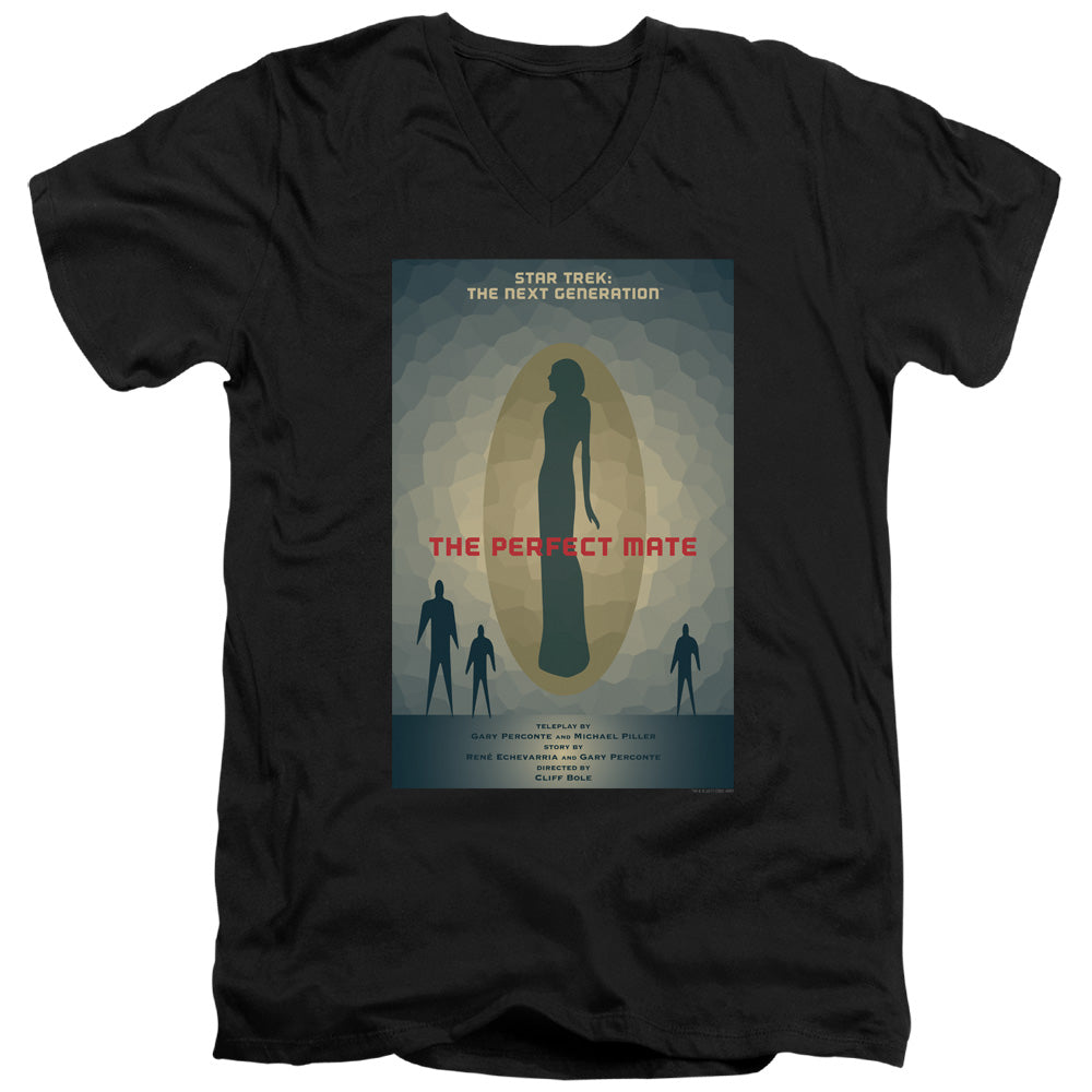 Star Trek The Perfect Mate Black V-Neck T-Shirt