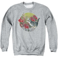 Wild Wings Kitten Flowers Crewneck Sweatshirt