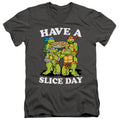 Teenage Mutant Ninja Turtles Have a Slice Day V-Neck T-Shirt