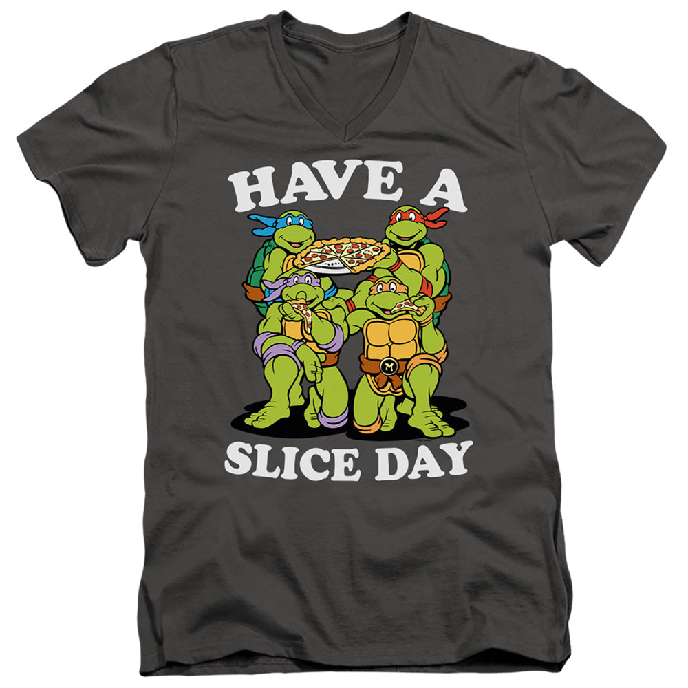 Teenage Mutant Ninja Turtles Have a Slice Day V-Neck T-Shirt