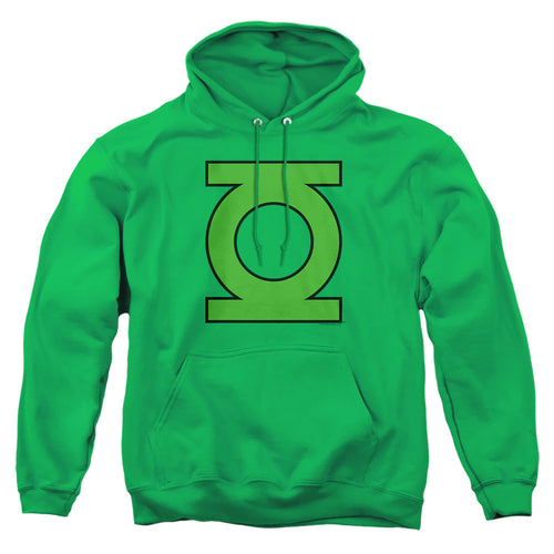 Green Lantern Gl Emblem Pullover Hoodie