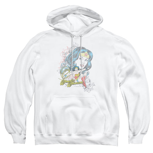 DC Comics Wonder Scroll Pullover Hoodie