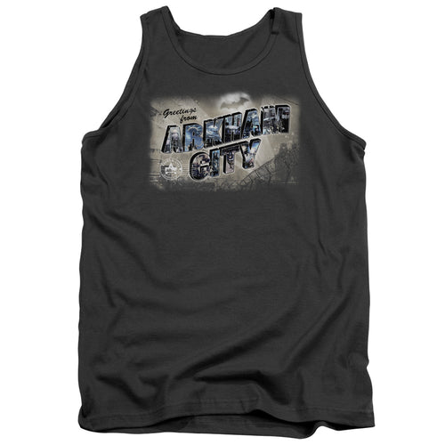 Batman Greetings From Arkham Tank Top