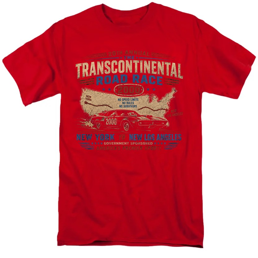 Transcontinental Road Race Red