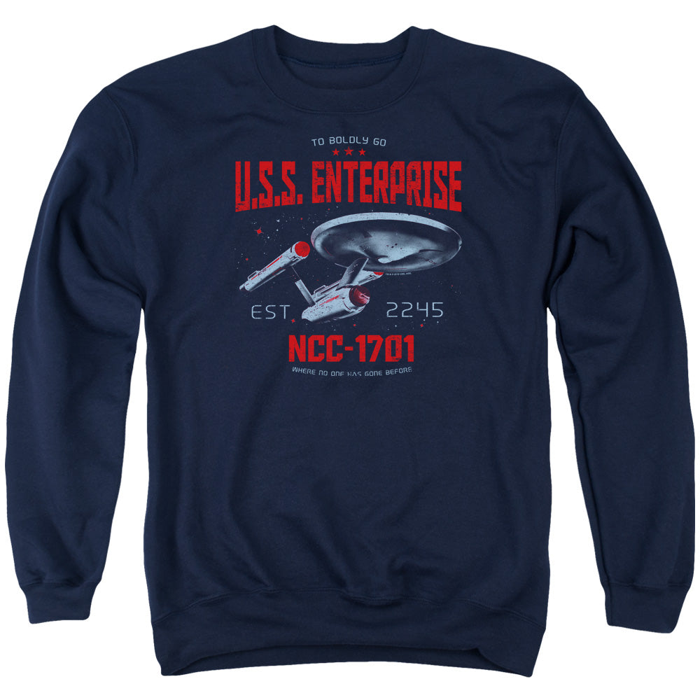 Star Trek To Boldly Go Stardate 2245 Crewneck Sweatshirt