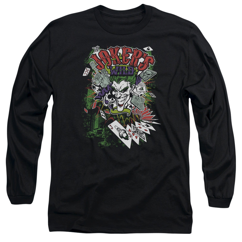 Batman Jokers Wild Long Sleeve T-Shirt