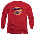 Superman Fly by Long Sleeve T-Shirt