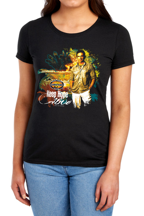 Survivor Keep Hope Alive Womens T-Shirt