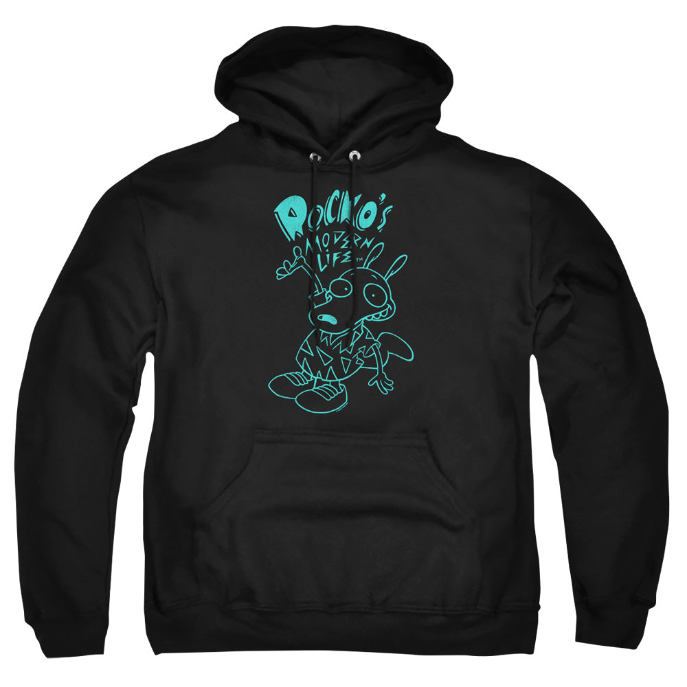 Rocko's Modern Life Neon Pullover Hoodie